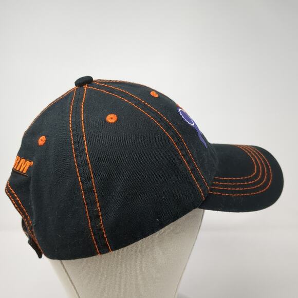 Sure Champ Vita Ferm Strapback Baseball Cap Black OS Adjustable George Andrie - Picture 5 of 9